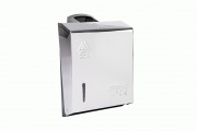 DISPENSADOR TOALL PISAFOLD ACERO INOXIDABLE AU