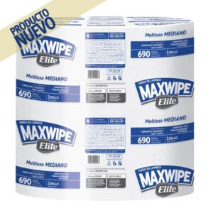 PAÑO MAXWIPE MEDIANO BOBINA X690